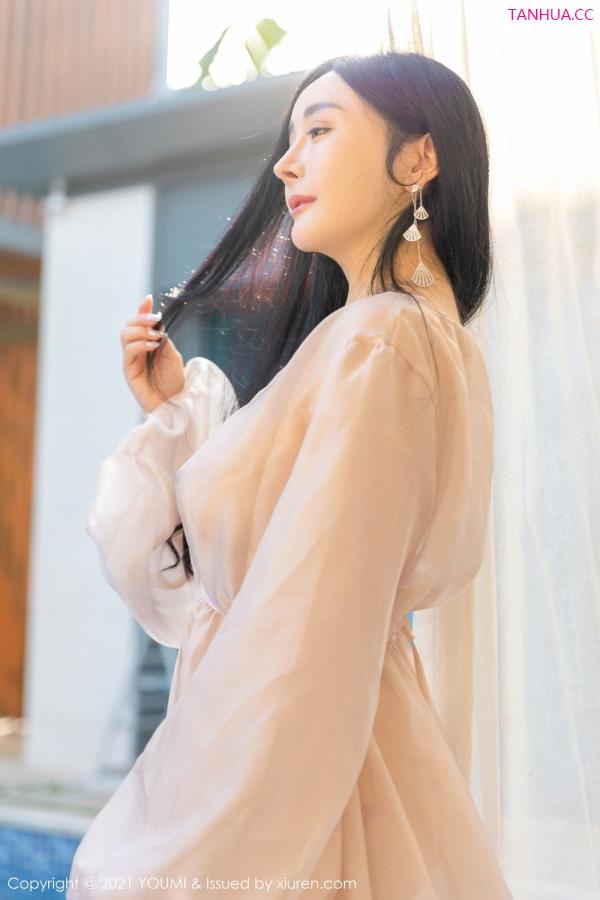 允薾  [YOUMI]高清写真图 2021.04.19 VOL.631 允薾第32张图片